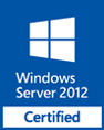 Windows Server 2012 certified badge