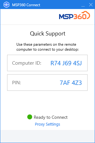 Download Connect Quick Support