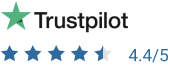 trustpilot review 4.4 out of 5 stars