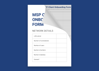 MSP Client Onboarding Form