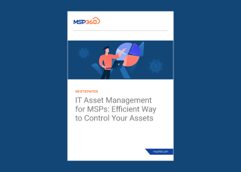 IT Asset Management for MSPs Efficient Way to Control Your Assets blog header