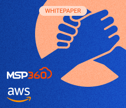 AWS and MSP360 WP icon